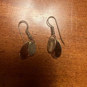 Copper and gold toned earrings